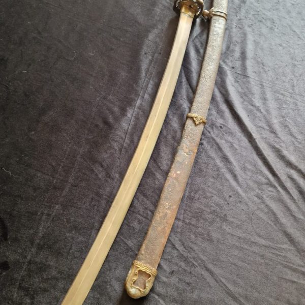 Katana - Shin Gunto model 78 officer army IJA nippon japanese WW2 "Signed" 139k1 - Japón