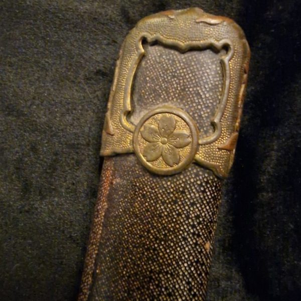 Katana - Kai Gunto Naval army Imperial Japanese 329K Navy officer's sword, aka kaigunto, of WW-II - Japón - Periodo Edo (1600-1868)