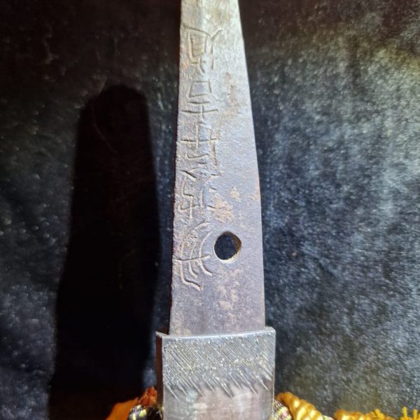 Antique real Japanese sword Katana Wakizashi signed Tanba no kami Yoshimichi（丹波守吉道）363k2